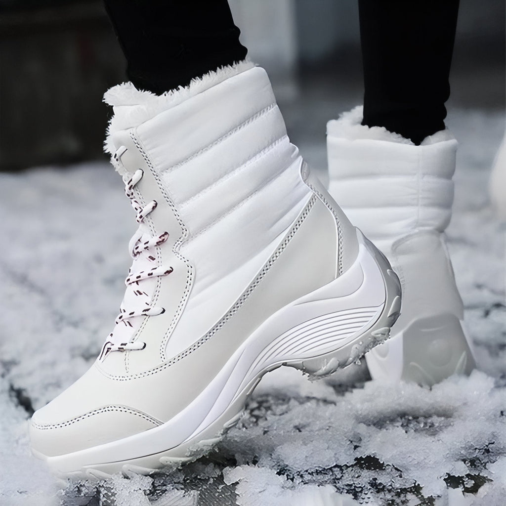 Bottes randonnée neige fourrées pour hiver froid | Esprit Baroudeur
