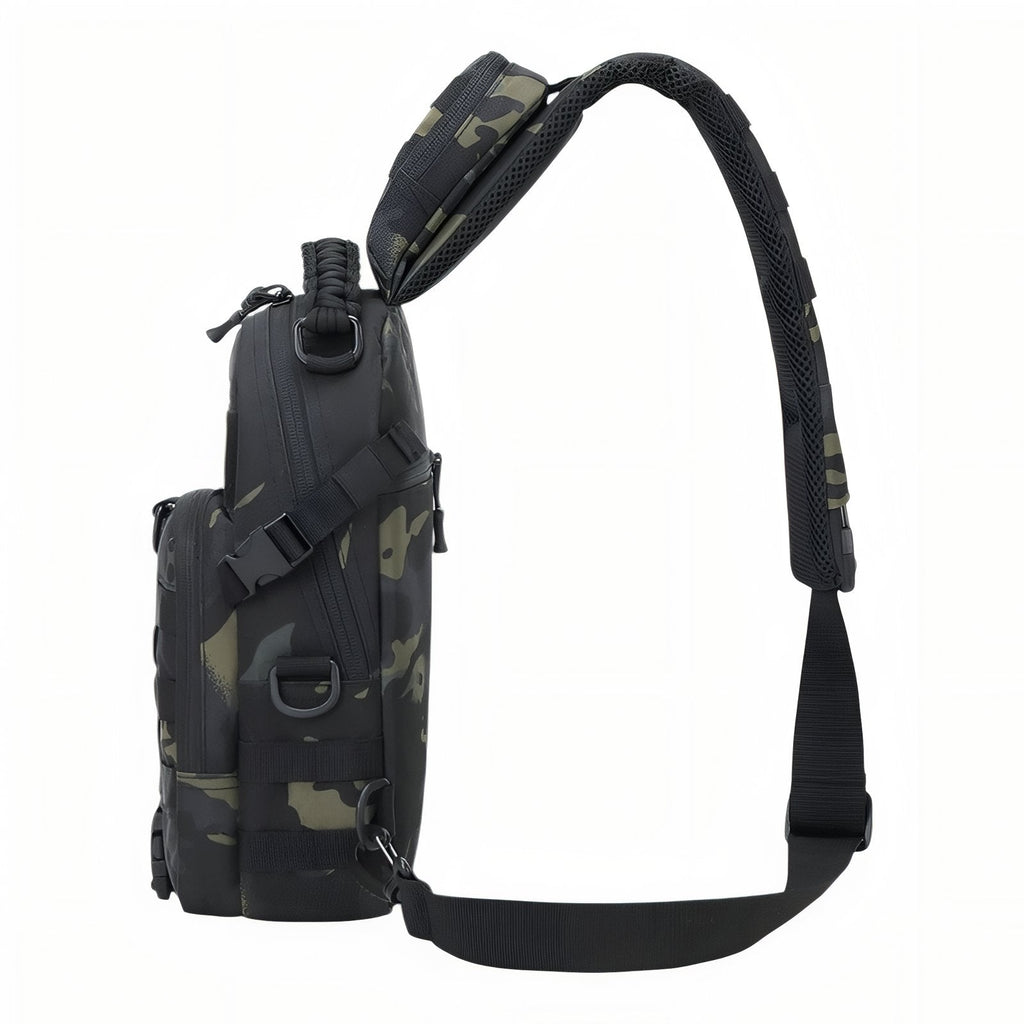 Sac bandoulière randonnée tactique multipoches sport outdoor | Esprit Baroudeur