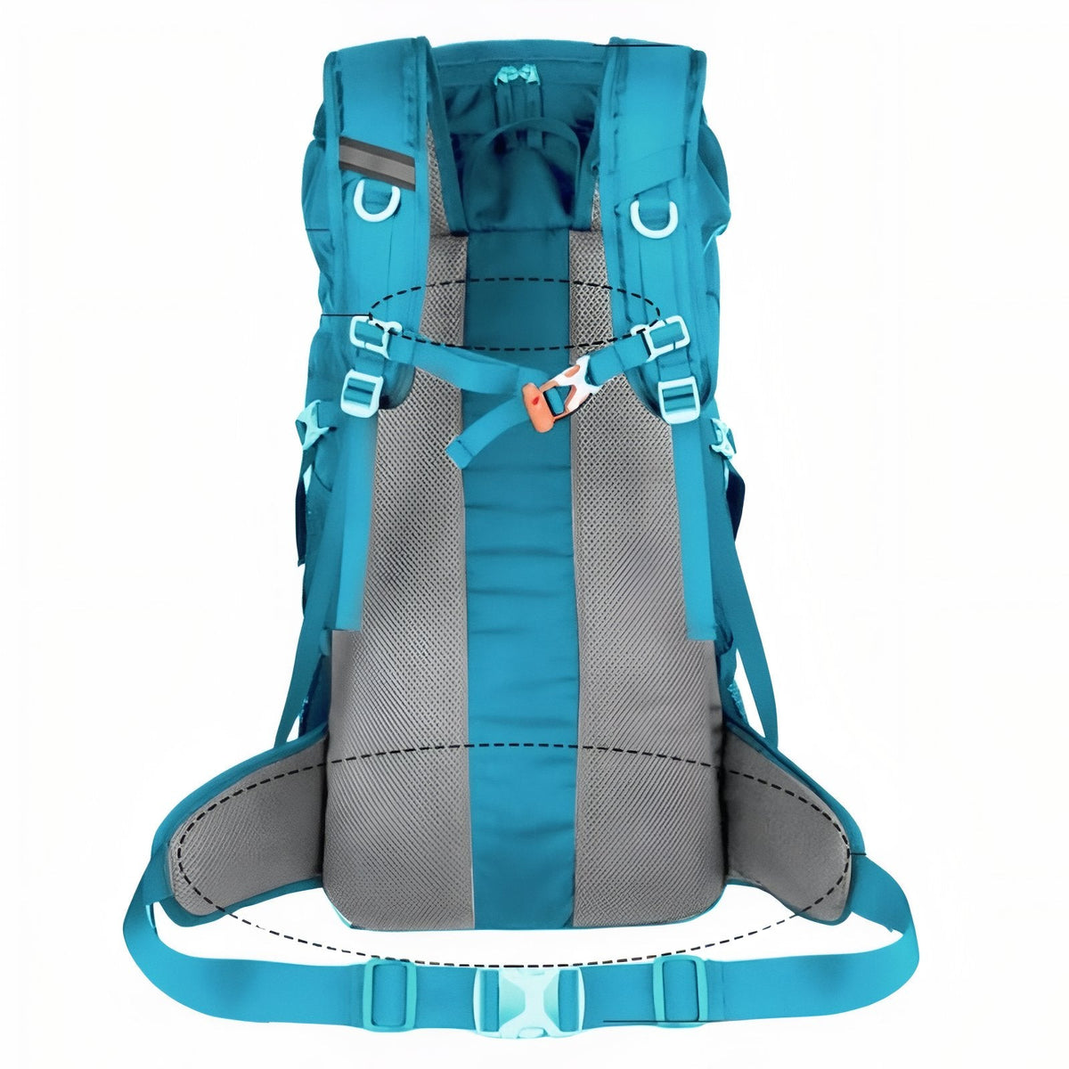 Sac randonnée multipoches 60L grande capacité trekking | Esprit Baroudeur