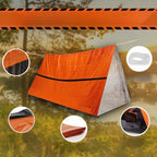 Tente de survie légère bivouac randonnée ultra-compacte