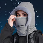 Cagoule chaude randonnée hiver avec protection visage | Esprit Baroudeur