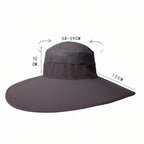 Chapeau randonnée anti-UV avec protection nuque et visage | Esprit Baroudeur