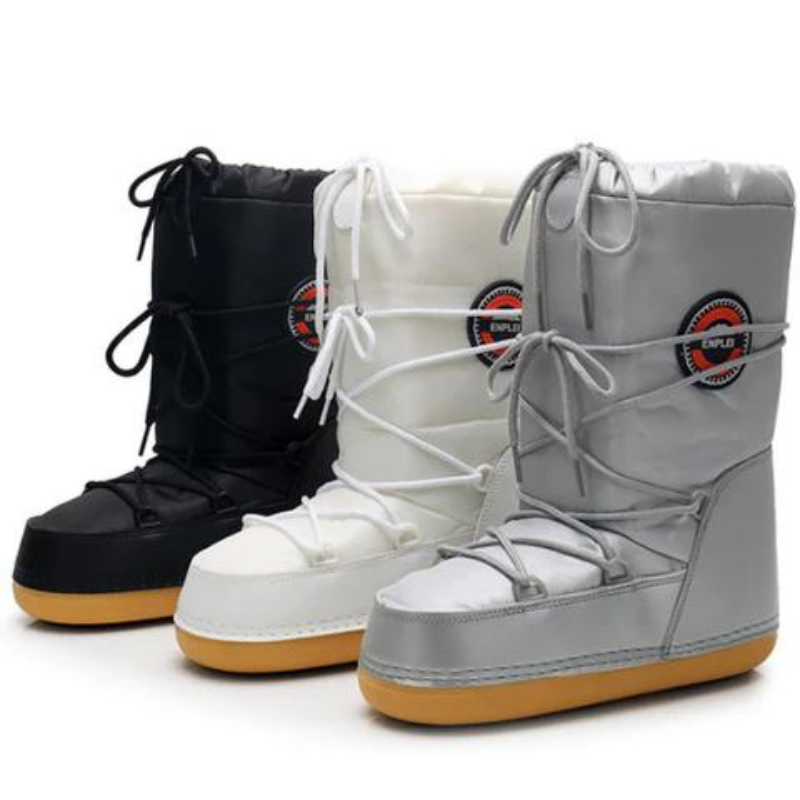 Boots de ski après ski lacets chauds hiver neige | Esprit Baroudeur