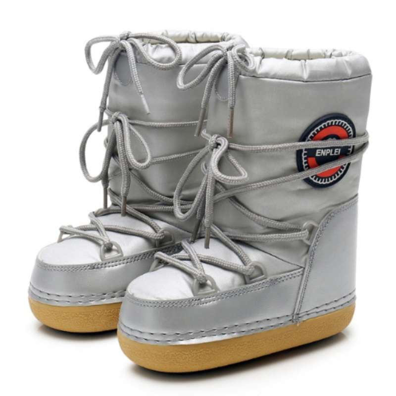 Boots de ski après ski lacets chauds hiver neige | Esprit Baroudeur