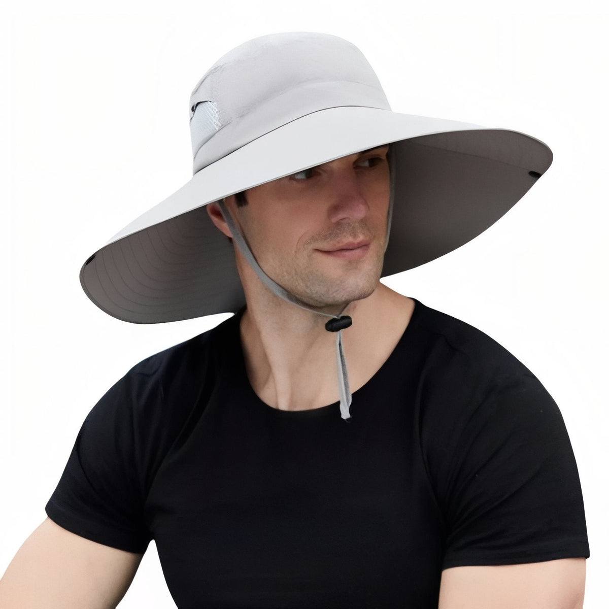 Chapeau randonnée anti-UV avec protection nuque et visage | Esprit Baroudeur