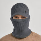 Casquette cagoule tricot avec tour de cou hiver | Esprit Baroudeur