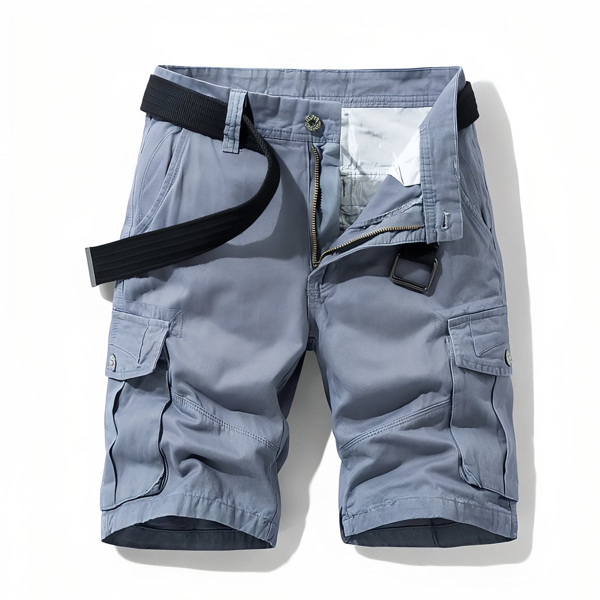 Bermuda randonnée multi-poches avec ceinture incluse | Esprit Baroudeur