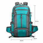 Sac à dos randonnée 55L compartiments multiples trekking | Esprit Baroudeur