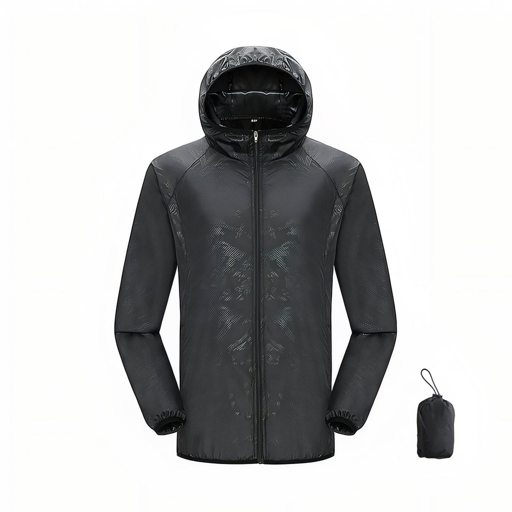 Veste imperméable ultra légère compacte à capuche randonnée | Esprit Baroudeur