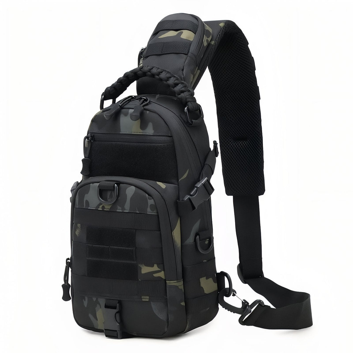 Sac bandoulière randonnée tactique multipoches sport outdoor | Esprit Baroudeur