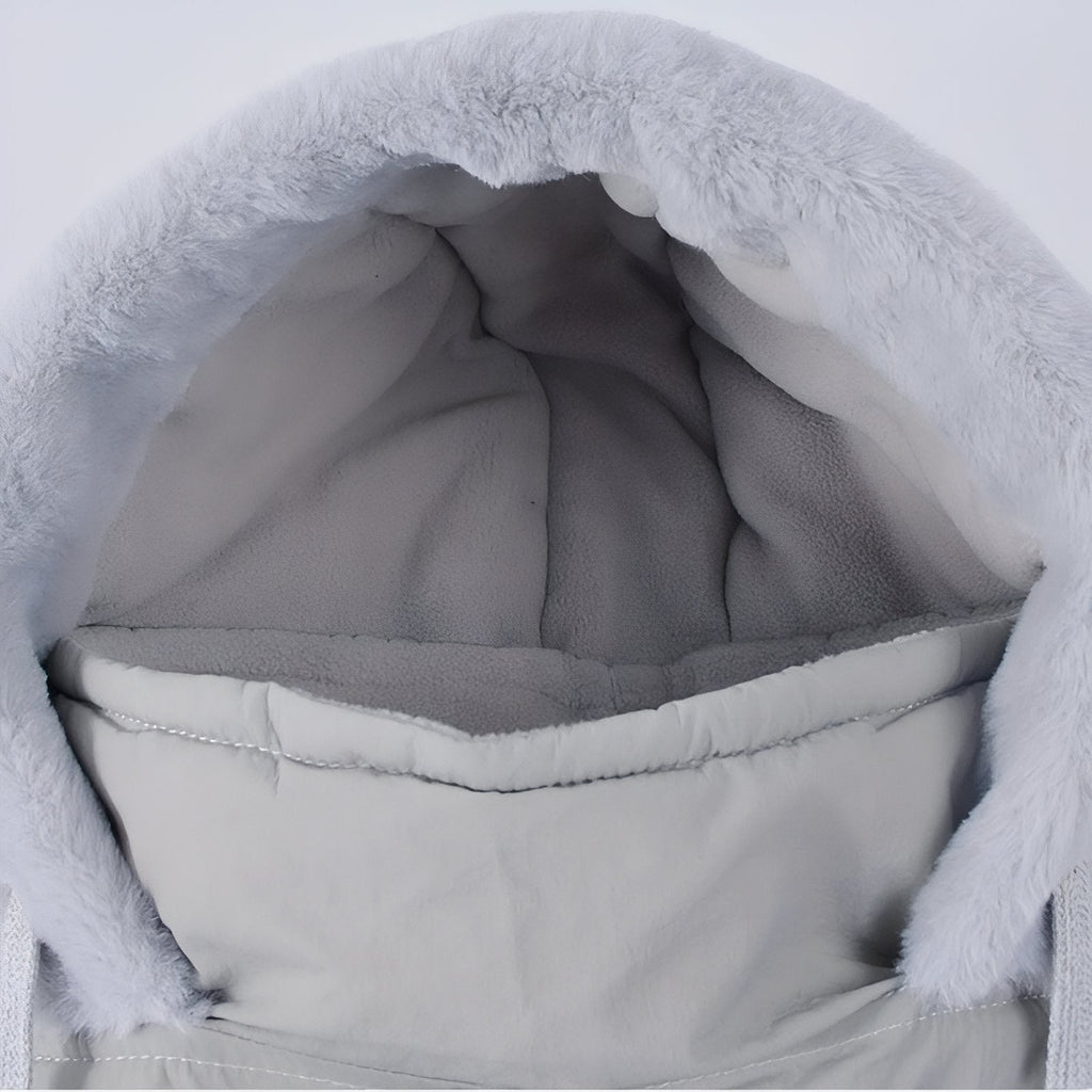 Cagoule chaude randonnée hiver avec protection visage | Esprit Baroudeur