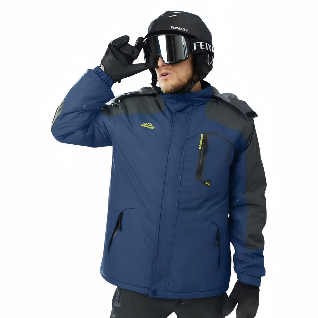 Veste chaude randonnée doublée polaire imperméable hiver | Esprit Baroudeur