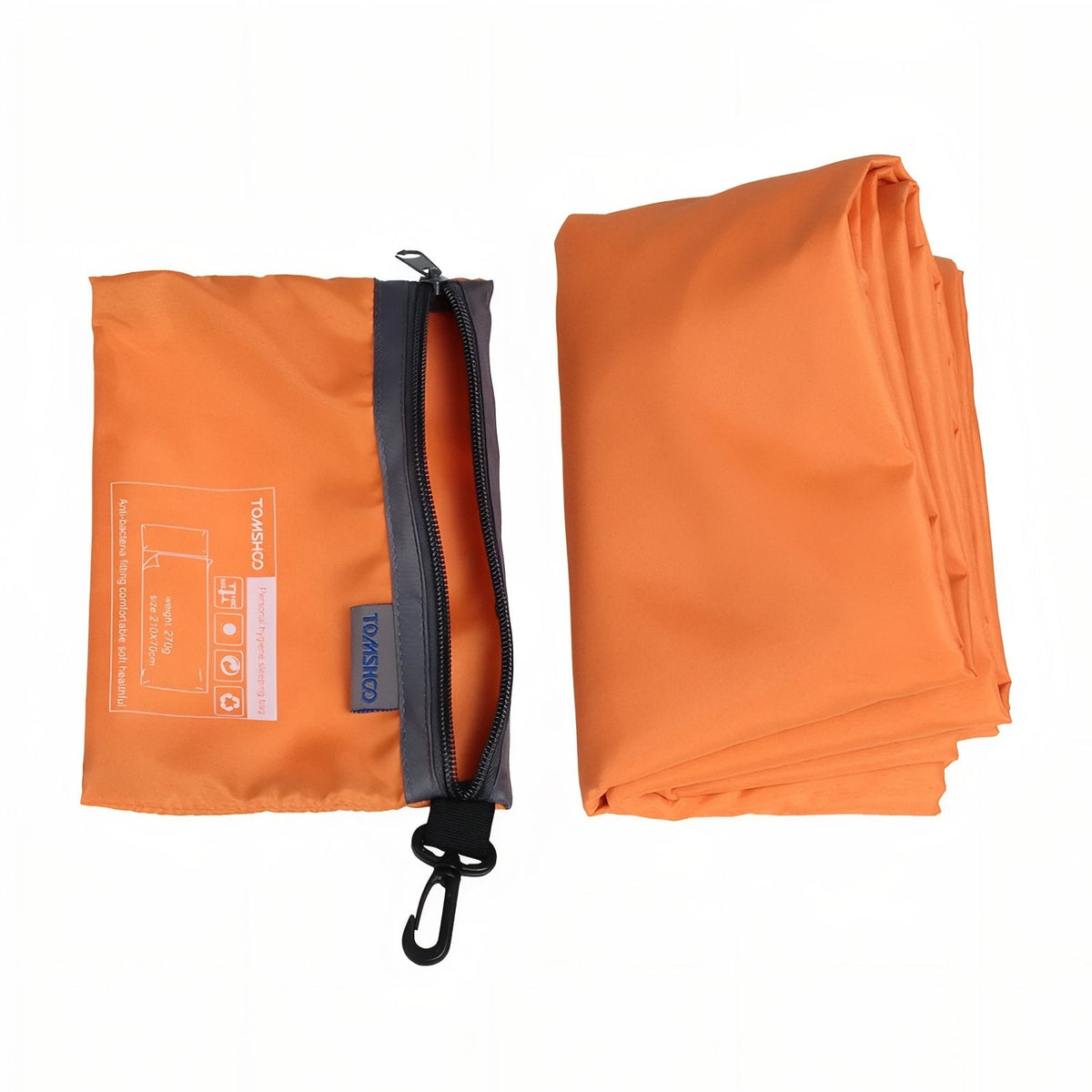 Drap sac de couchage léger avec taie d'oreiller – Esprit Baroudeur