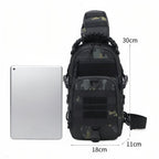 Sac bandoulière randonnée tactique multipoches sport outdoor | Esprit Baroudeur