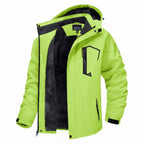 Veste chaude randonnée doublée polaire imperméable hiver | Esprit Baroudeur