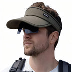 Casquette visière avec lunettes de soleil intégrées randonnée | Esprit Baroudeur