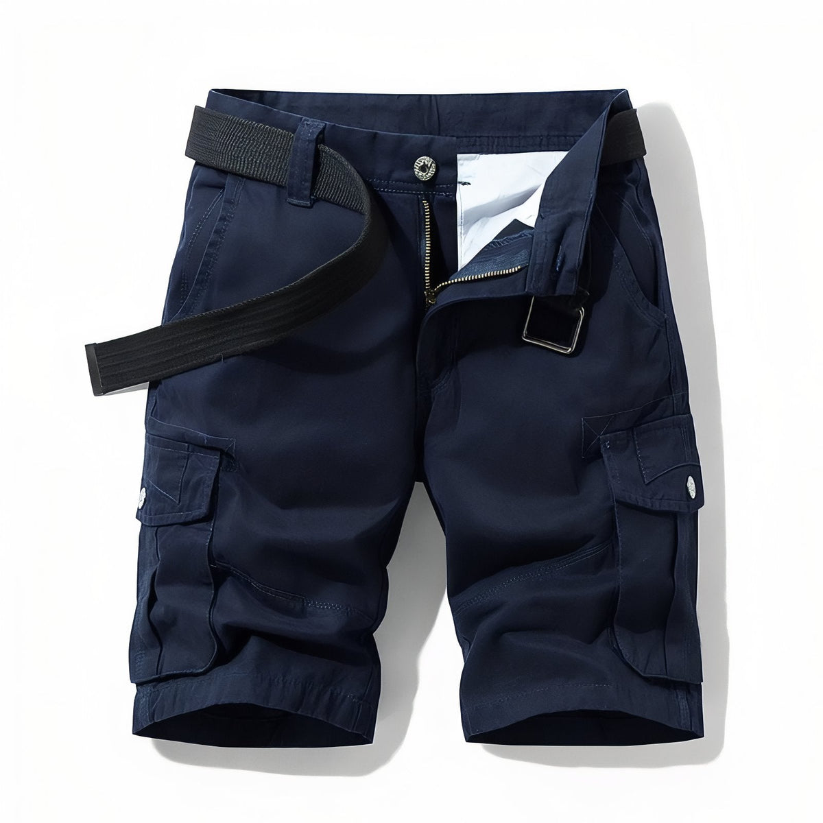 Bermuda randonnée multi-poches avec ceinture incluse | Esprit Baroudeur