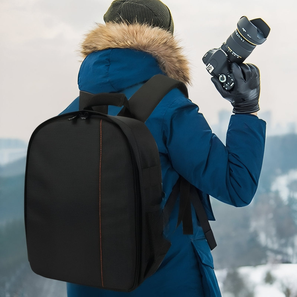 Sac à dos appareil photo avec compartiments modulables | Esprit Baroudeur