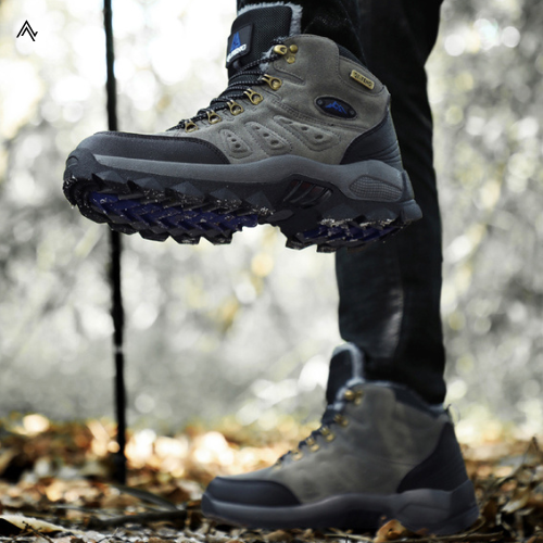 Chaussures de montagne hautes à lacets pour randonnée | Esprit Baroudeur