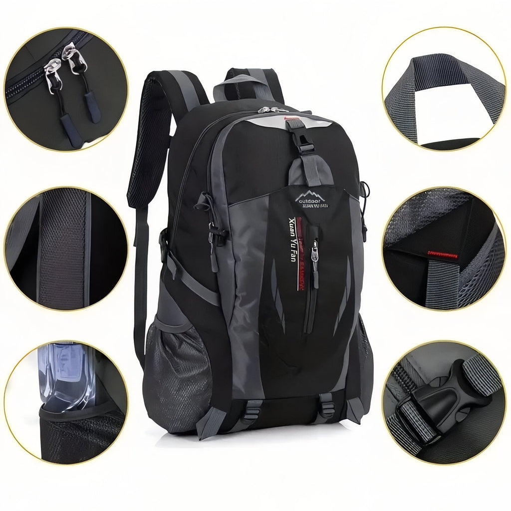 Sac à dos randonnée 35L léger et multipoches | Esprit Baroudeur