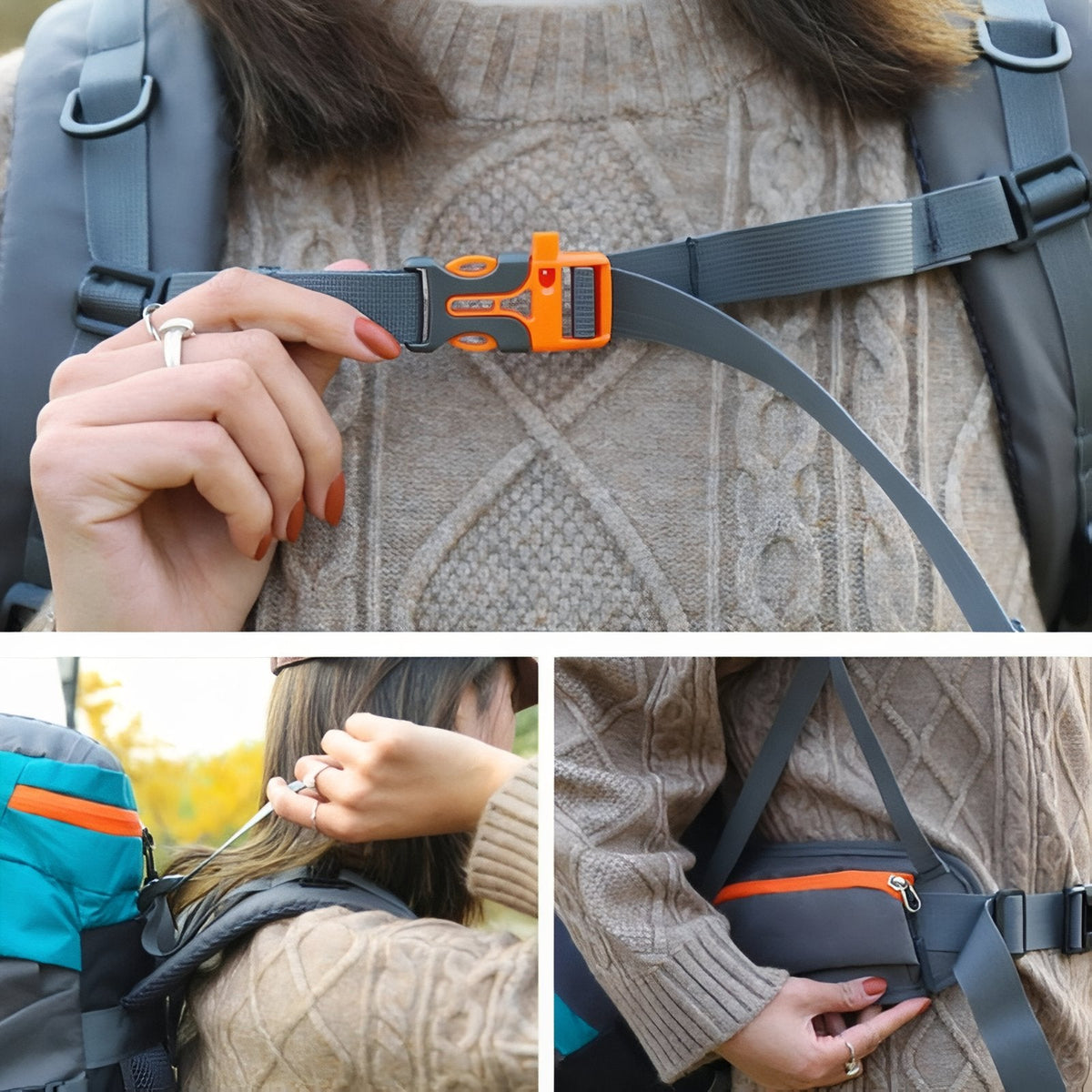 Sac à dos grande randonnée 65L trekking multi-jours | Esprit Baroudeur