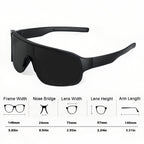 Lunettes de soleil de randonnée sport grand écran UV400 | Esprit Baroudeur