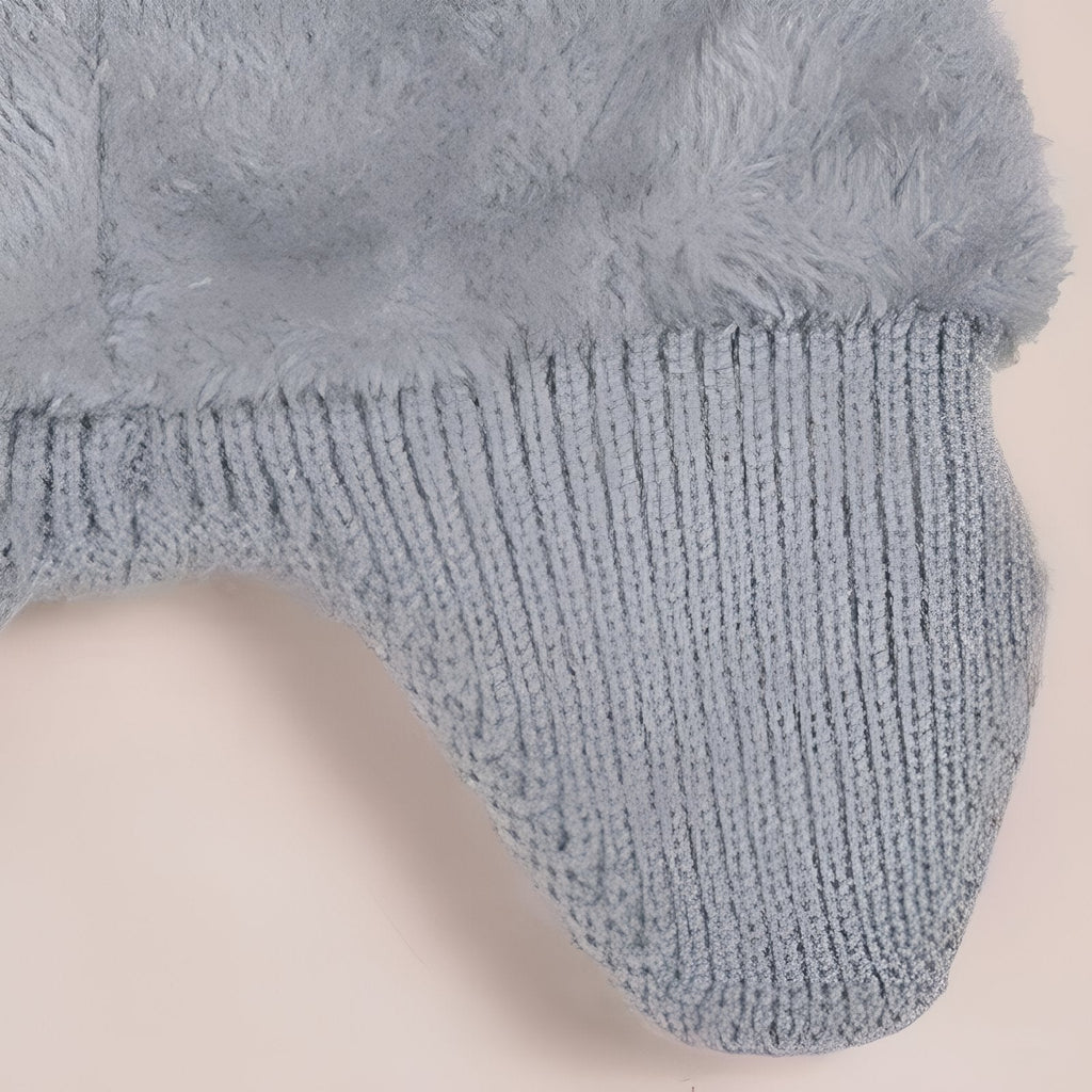 Casquette cagoule tricot avec tour de cou hiver | Esprit Baroudeur
