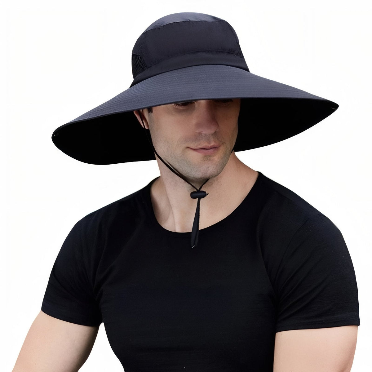 Chapeau randonnée anti-UV avec protection nuque et visage | Esprit Baroudeur