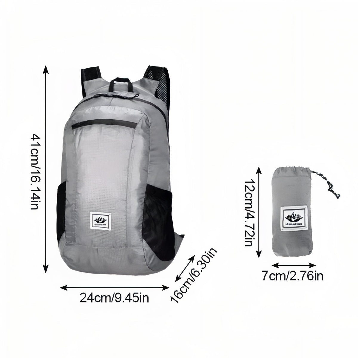 Sac à dos randonnée ultra léger pliable compact | Esprit Baroudeur