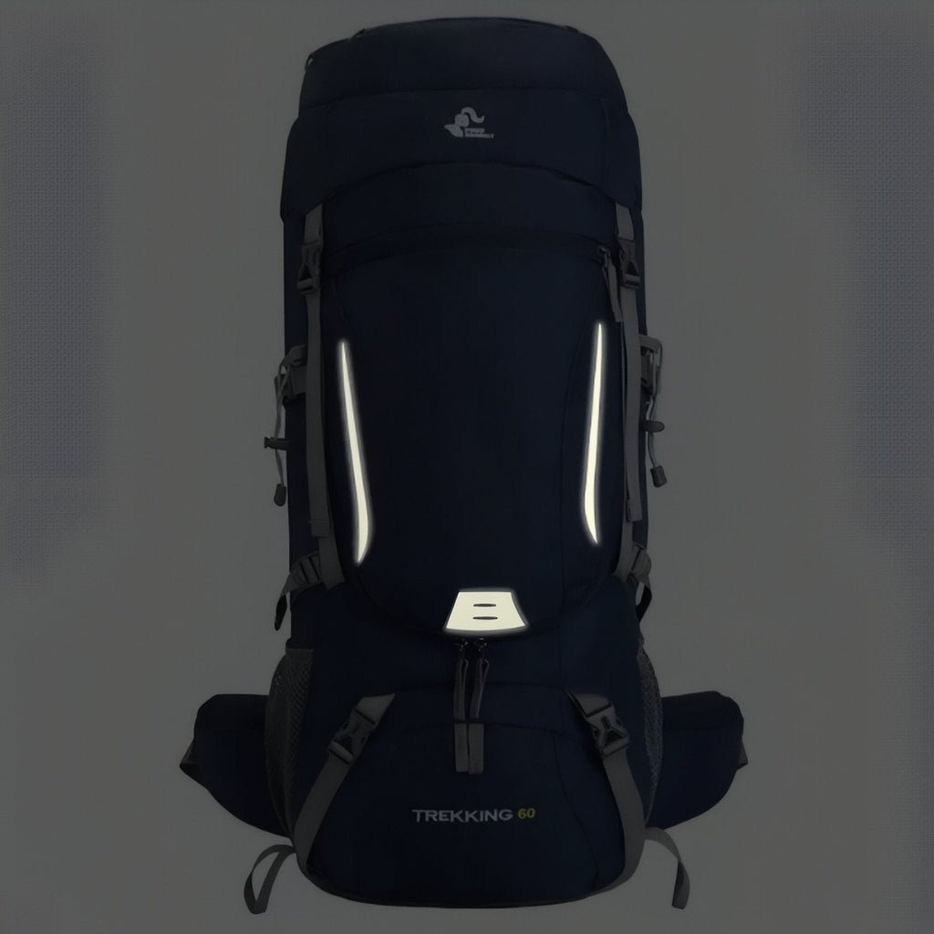 Sac à dos randonnée 60 litres avec armature dorsale | Esprit Baroudeur