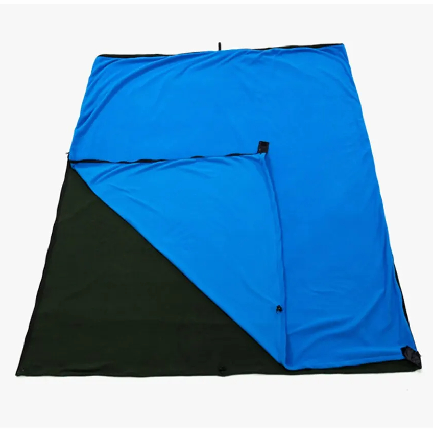 Drap pour sac de couchage zippé en polaire – Esprit Baroudeur