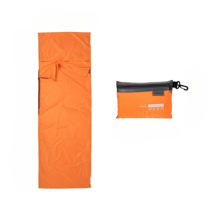 Sac de couchage en drap avec oreiller intégré – Esprit Baroudeur