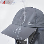 Chapeau randonnée avec protège-nuque soleil amovible | Esprit Baroudeur