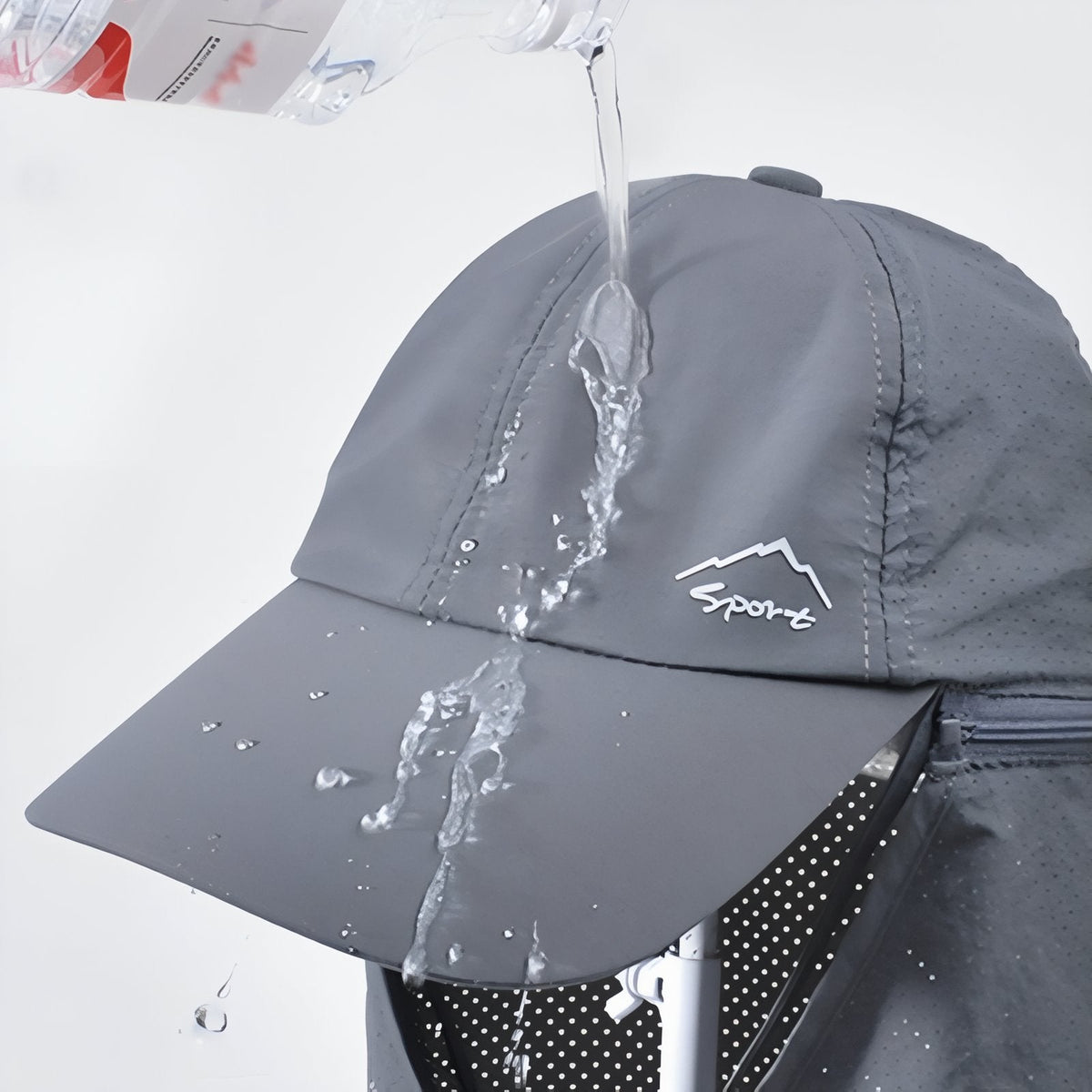 Chapeau randonnée avec protège-nuque soleil amovible | Esprit Baroudeur