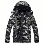 Veste camouflage randonnée imperméable doublée capuche | Esprit Baroudeur