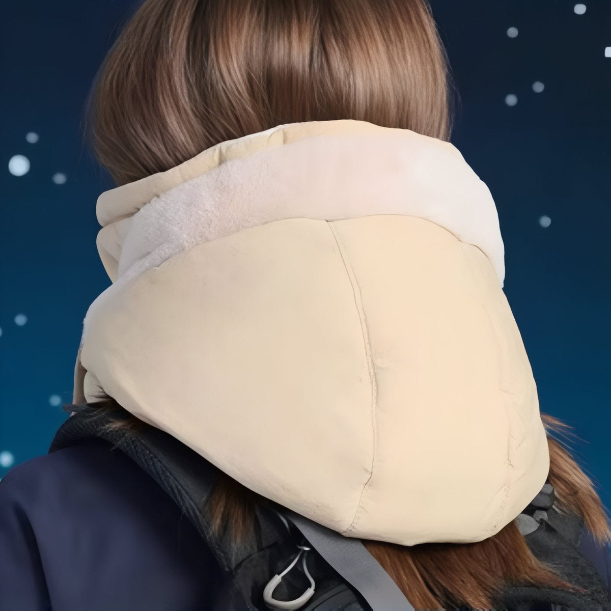 Cagoule chaude randonnée hiver avec protection visage | Esprit Baroudeur