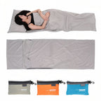 Drap sac de couchage léger avec taie d'oreiller – Esprit Baroudeur