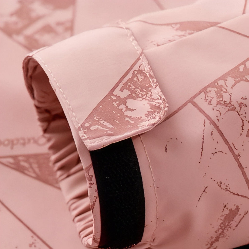 Veste imperméable randonnée à capuche motif montagne | Esprit Baroudeur
