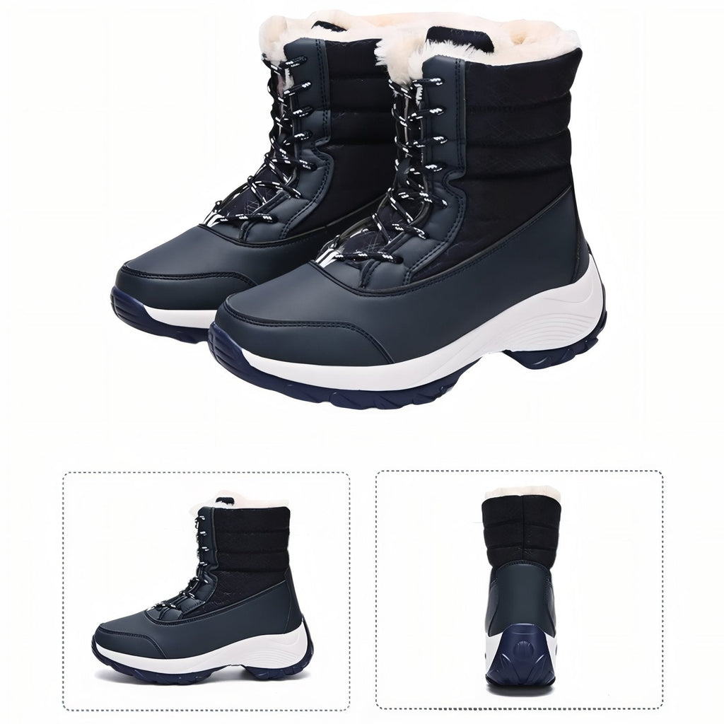 Bottes randonnée neige fourrées pour hiver froid | Esprit Baroudeur