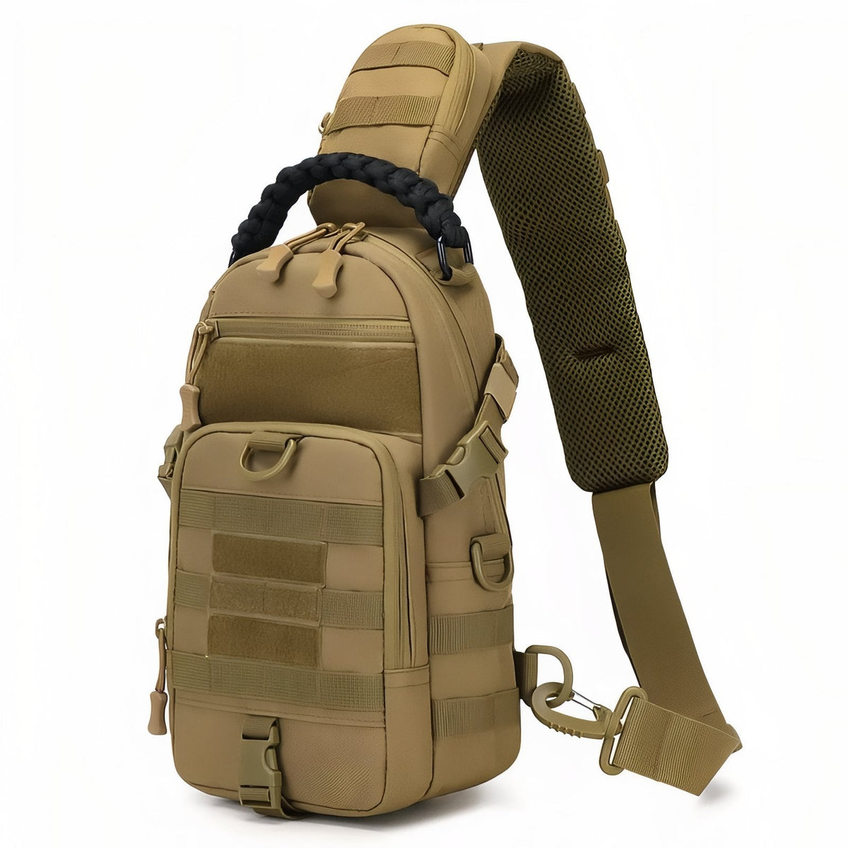 Sac bandoulière randonnée tactique multipoches sport outdoor | Esprit Baroudeur