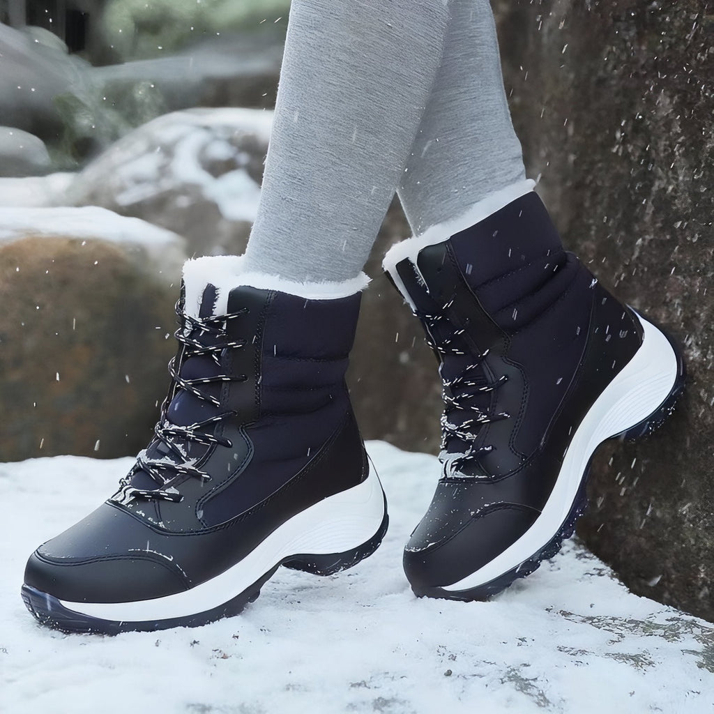 Bottes randonnée neige fourrées pour hiver froid | Esprit Baroudeur
