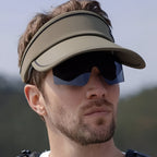 Casquette visière avec lunettes de soleil intégrées randonnée | Esprit Baroudeur