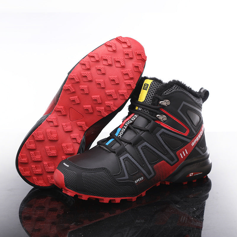 Chaussures de randonnée hautes fourrées montagne hiver | Esprit Baroudeur