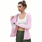Veste capuche légère randonnée avec protection solaire UPF 50+ | Esprit Baroudeur