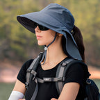Chapeau de randonnée femme protection soleil UV
