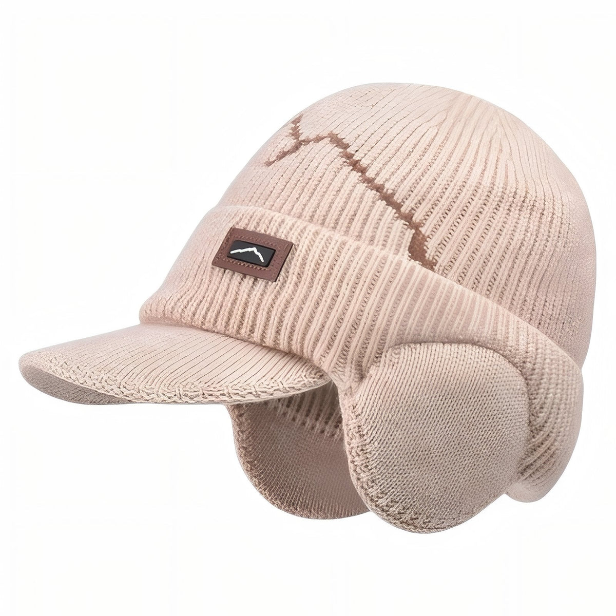 Bonnet casquette hiver avec visière et cache-oreilles | Esprit Baroudeur