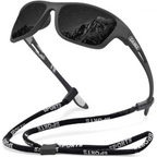 Lunettes de randonnée polarisées avec cordon sport ajustable | Esprit Baroudeur