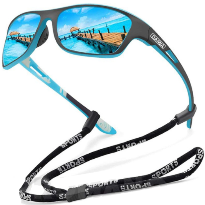 Lunettes de randonnée polarisées avec cordon sport ajustable | Esprit Baroudeur