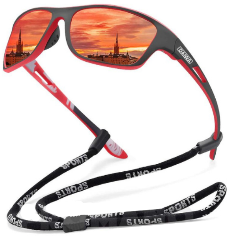 Lunettes de randonnée polarisées avec cordon sport ajustable | Esprit Baroudeur