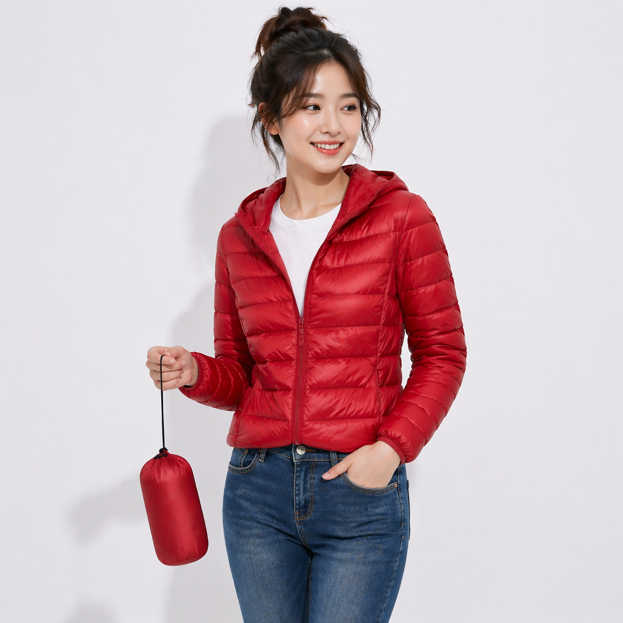 Doudoune Randonnée Compressible Femme